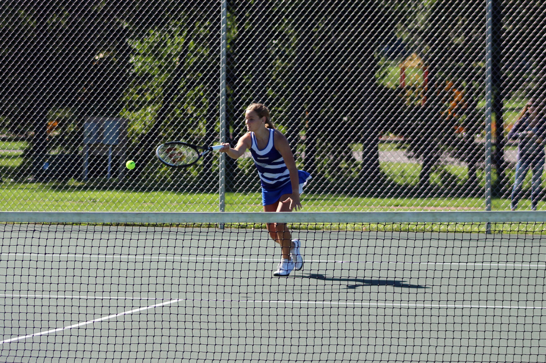 Rice Lake girls tennis at Barron 8-29-20